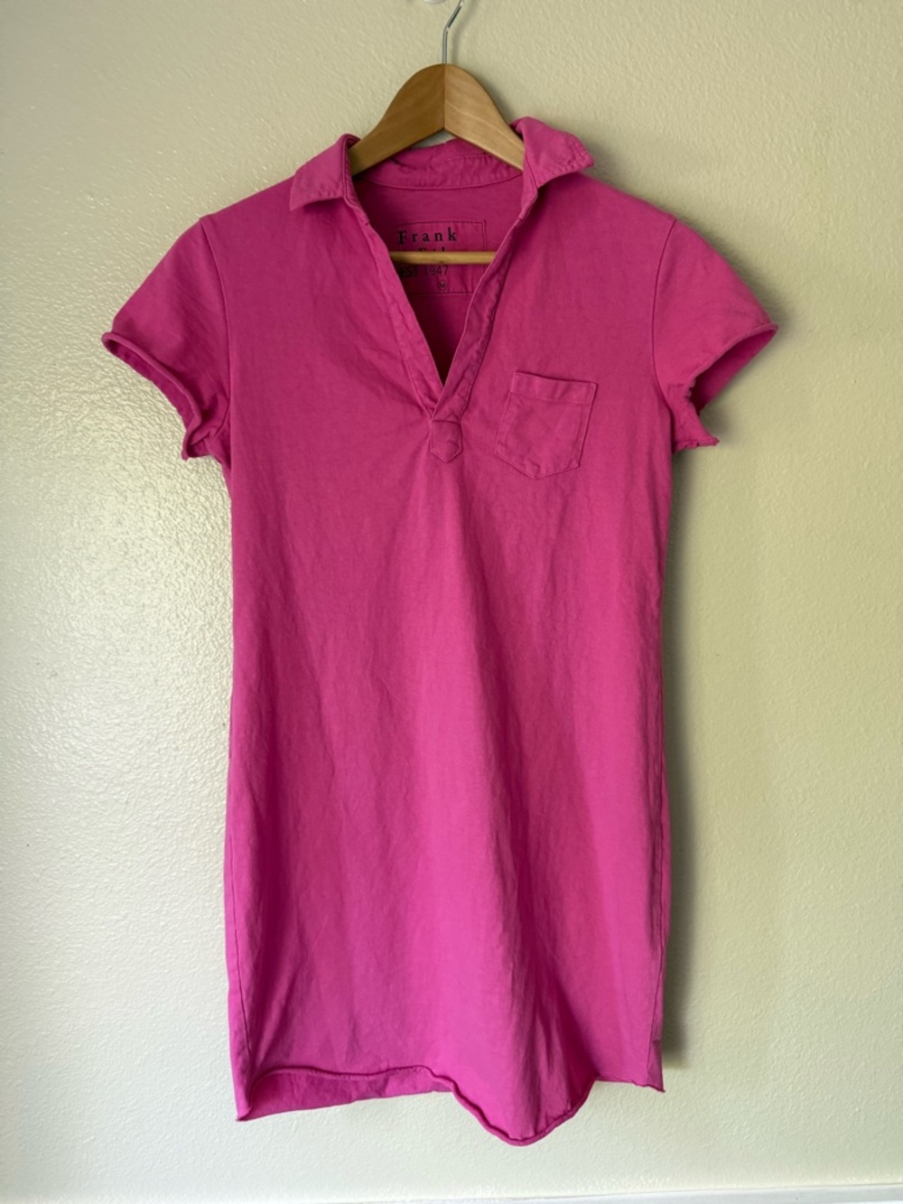 Frank & Eileen Pink Lauren Polo Dress